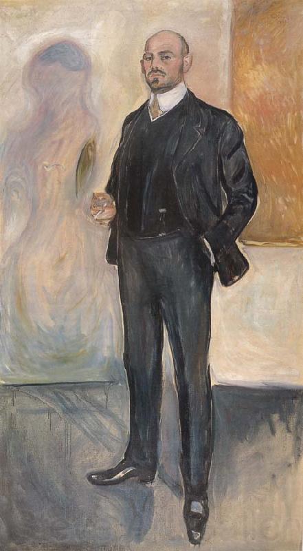 Heinrich Eduard Linde-Walther Portrat Walther Rathenau France oil painting art